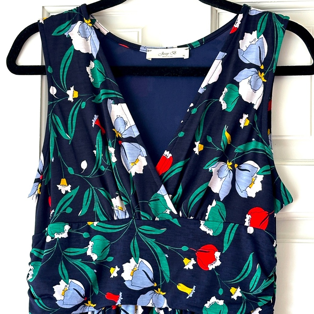 Bold Floral Dress